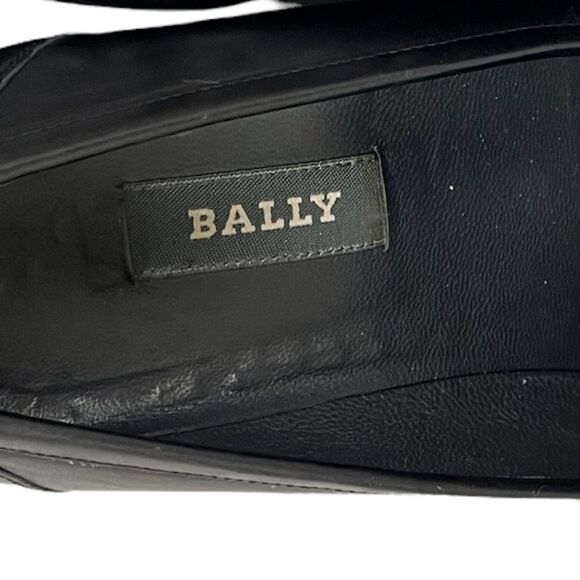 Bally Black Leather Penny Loafer Like New Condition Made in Italy Size 8 - Picture 10 of 10